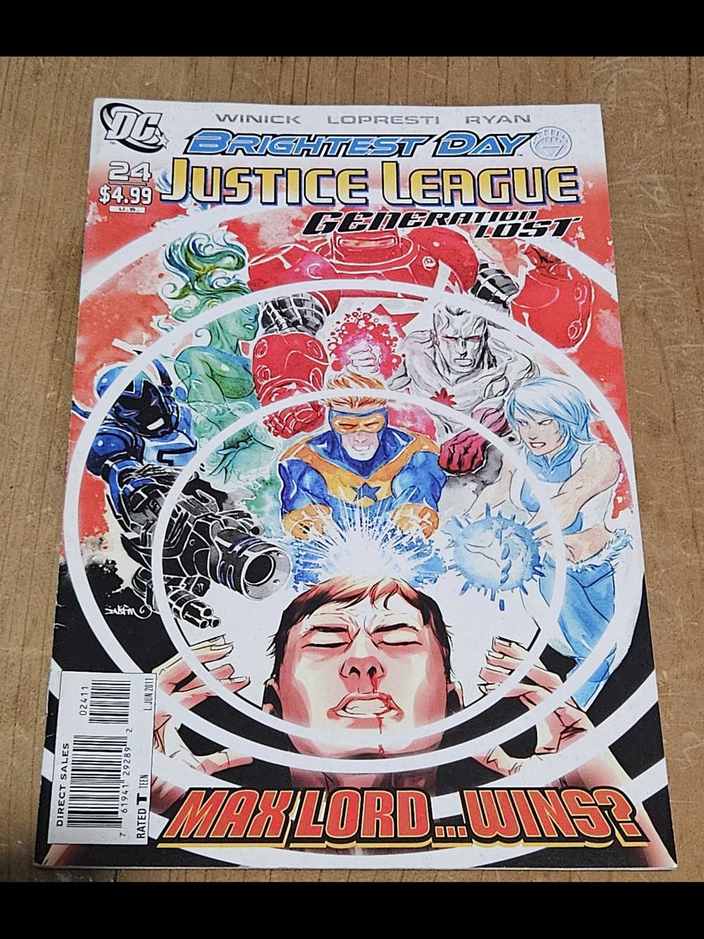 Justice League: Generation Lost #24 (DC Comics Late June 2011)